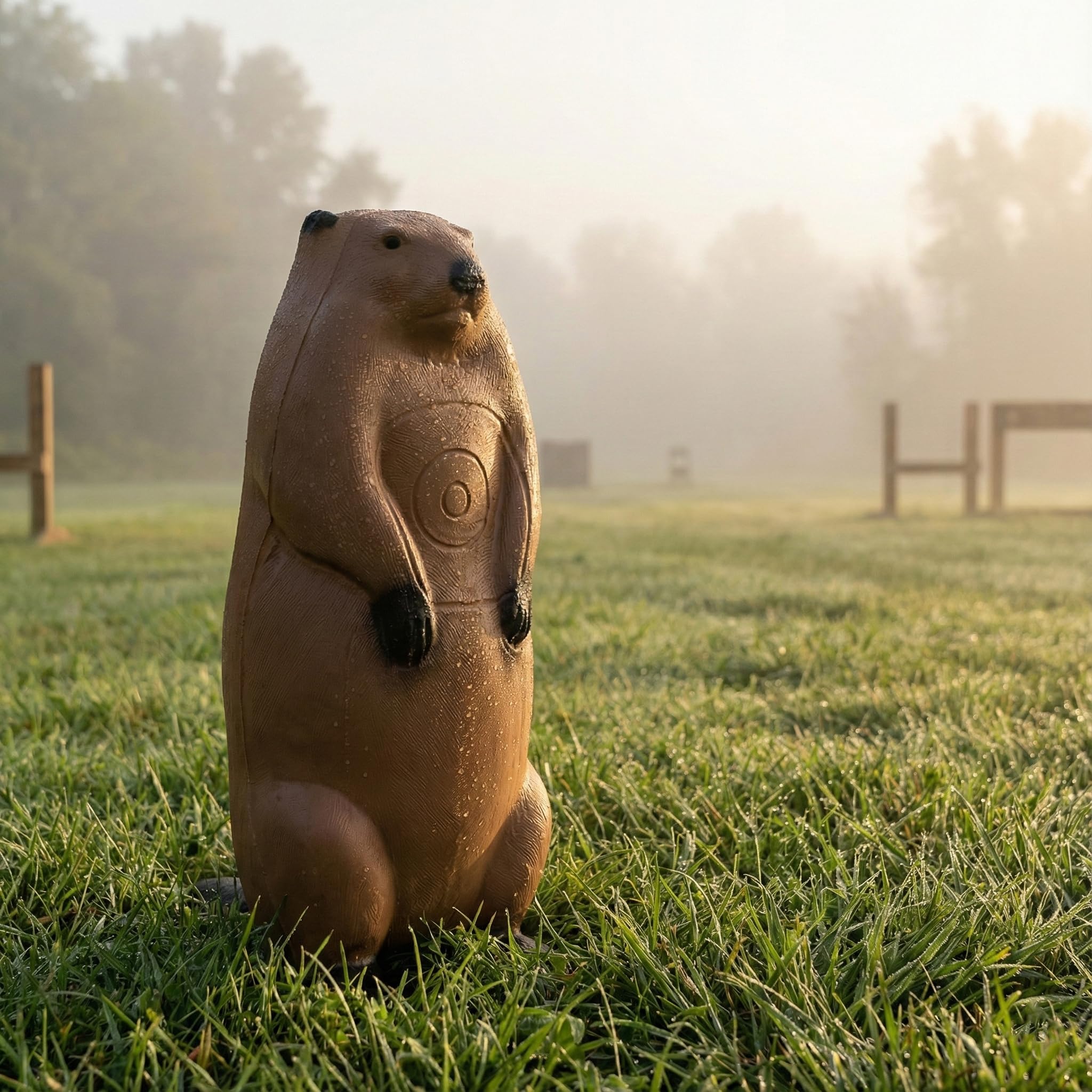 置物 GIMME SOME NEXT BIGSHOT Real Wild 3D Groundhog Archery Target - Self-Healing Foam